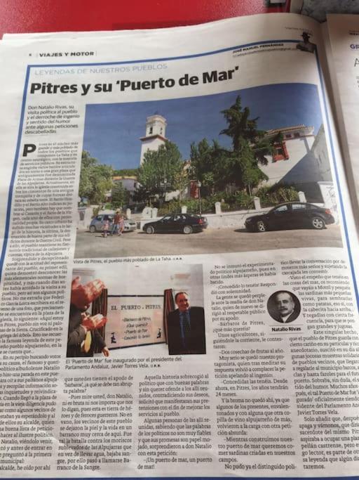 La Casa Rural De Paco Y Ana Pitres Εξωτερικό φωτογραφία
